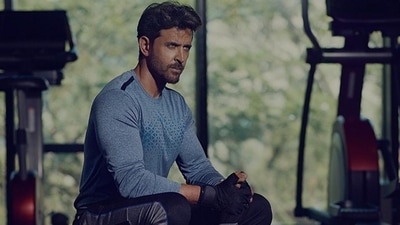 Hrithik Roshan in HRX active gear.