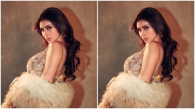 Mouni's fashion diaries keep getting better. A few days back, Mouni decked up in a golden gown and slayed fashion goals like a diva. (Instagram/@imouniroy)