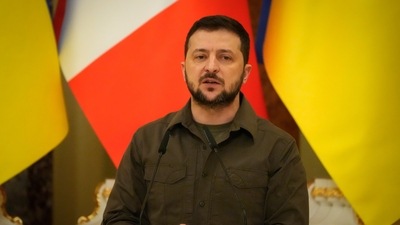Ukrainian President Volodymyr Zelenskyy. (AP) Ukrainian President Volodymyr Zelenskyy. (AP)