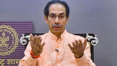 Maharashtra chief minister Uddhav Thackeray.