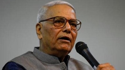 Yashwant Sinha (File Photo/HT) Yashwant Sinha (File Photo/HT)