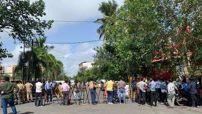 Shiv Sena leader Eknath Shinde and an unspecified number of Sena MLAs including ministers have been in a Surat hotel through Tuesday