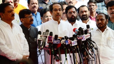 The political turmoil in Maharashtra that erupted on Tuesday morning can evolve in several distinct ways. (HT file) The political turmoil in Maharashtra that erupted on Tuesday morning can evolve in several distinct ways. (HT file)