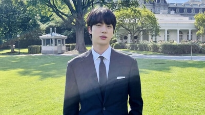 Jin shared when is he most proud of himself.
