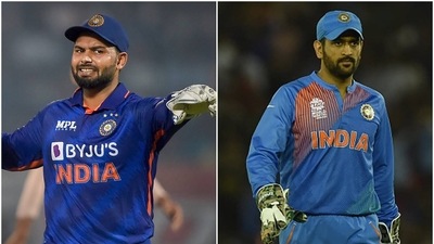 Pant made his debut as India's captain in the five-match series against South Africa Pant made his debut as India's captain in the five-match series against South Africa