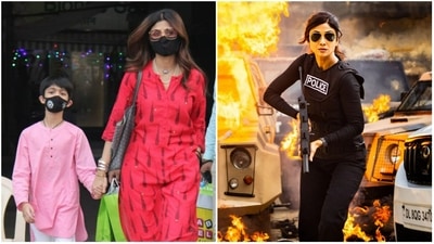 Shilpa Shetty said her son Viaan's reaction made her do Rohit Shetty's Indian Police Force. Shilpa Shetty said her son Viaan's reaction made her do Rohit Shetty's Indian Police Force.