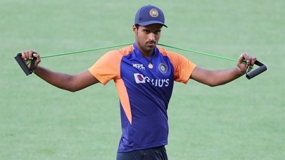 Washington Sundar was not part of the Indian squad for their five-match T20I series against South Africa. (Getty Images) Washington Sundar was not part of the Indian squad for their five-match T20I series against South Africa. (Getty Images)