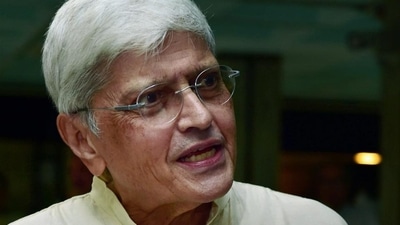 Vice-Presidential candidate Gopalkrishna Gandhi at the UPA meeting in New Delhi on Sunday. (PTI) Vice-Presidential candidate Gopalkrishna Gandhi at the UPA meeting in New Delhi on Sunday. (PTI)