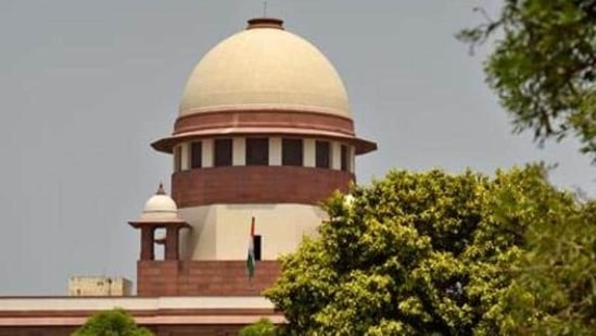 The Supreme Court of India (HT PHOTO.)