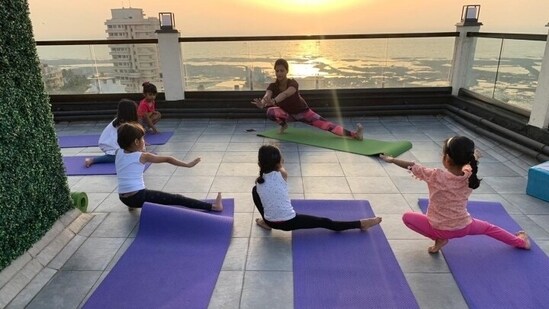 International Yoga Day 2022: Asanas to build positive attitude in kids(Sabrina Merchant)