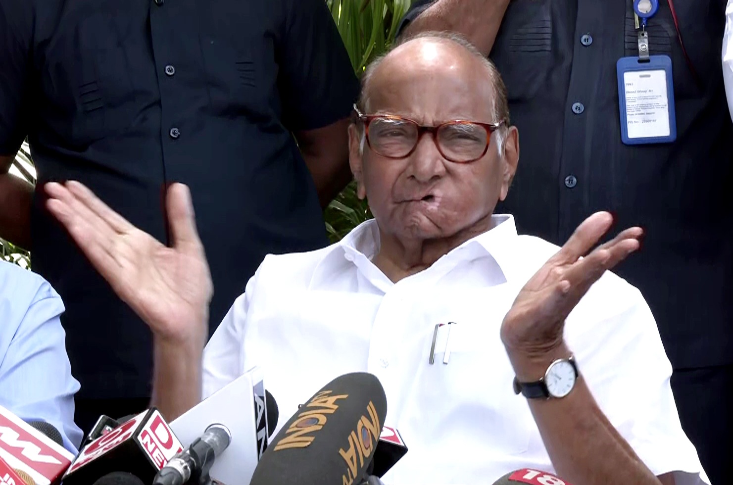 Sharad Pawar said he received a statement from the "Parliament Speaker" that there is no such restriction.(ANI file photo) Sharad Pawar said he received a statement from the "Parliament Speaker" that there is no such restriction.(ANI file photo)