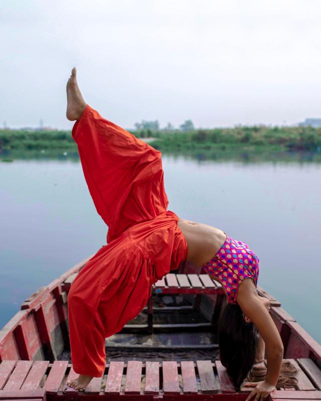Yoga practitioner Radhika Bose, says she wanted to share her love for Yoga with her many followers. Yoga practitioner Radhika Bose, says she wanted to share her love for Yoga with her many followers.