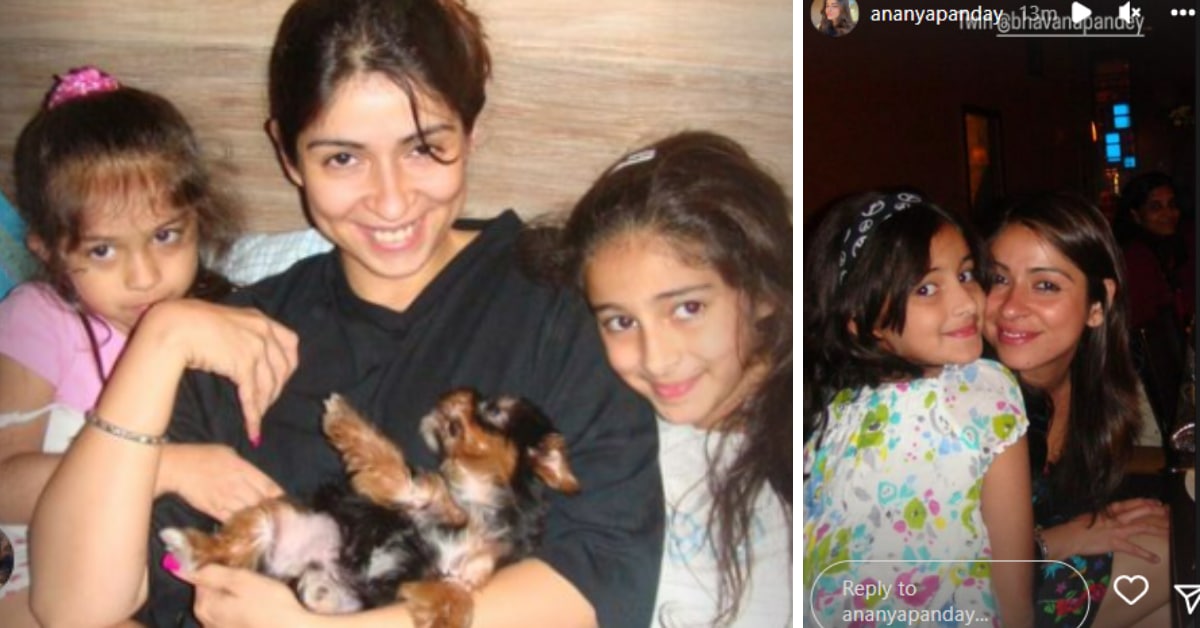 Ananya Panday Shares Throwback Pics With Mom Bhavana On Her Birthday ...