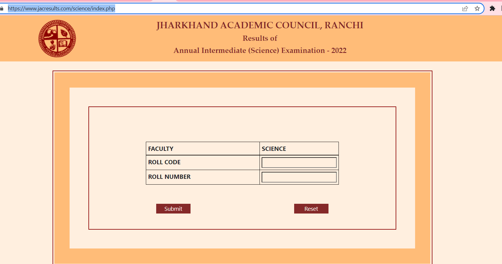 JAC 2022 result is available on the board's official website at jacresults.com.