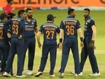 Team India players in action during the series against Sri Lanka in 2021. Team India players in action during the series against Sri Lanka in 2021.