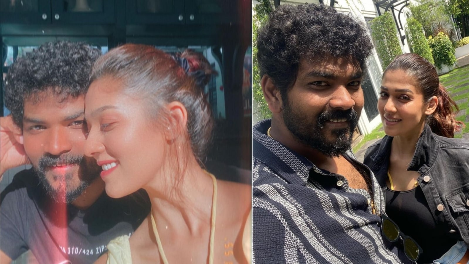 Nayanthara and Vignesh Shivan pose together in loved-up honeymoon pics from Thailand, fans call it ‘pure bliss’