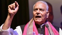 Opposition's joint presidential candidate Yashwant Sinha.