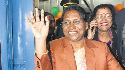 Droupadi Murmu. Droupadi Murmu.
