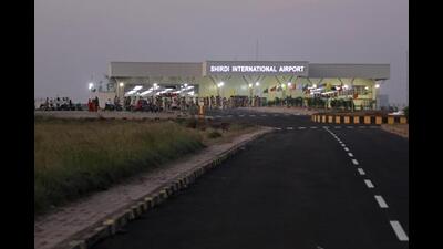 As the passenger footfall increases at Shirdi airport, the Maharashtra Airport Development Company limited (MADC) has decided to construct a sewage disposal system and water supply scheme for the airport. (HT FILE PHOTO)