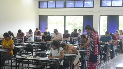 The computer-based CUET exam will be conducted over 10 days between July 15 and August 10. (HT file) The computer-based CUET exam will be conducted over 10 days between July 15 and August 10. (HT file)