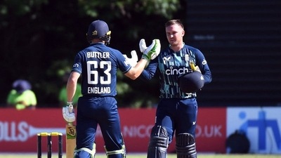 The first ODI matches between the two countries outside a Cricket World Cup have followed an expected course (REUTERS)