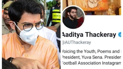 Aaditya Thackeray's Twitter bio never had the mention of ‘cabinet minister’. Aaditya Thackeray's Twitter bio never had the mention of ‘cabinet minister’. 