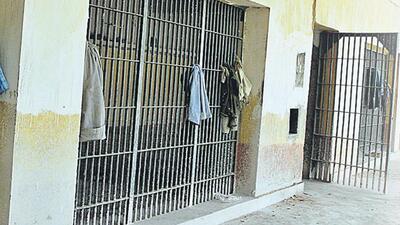 An inside view of the Tihar jail in Delhi. (HT File Photo)