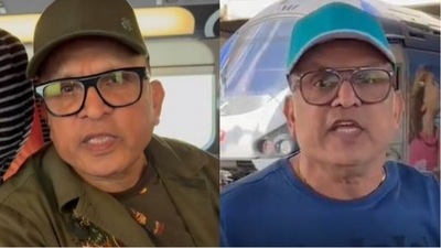 Annu Kapoor shared a video from France. Annu Kapoor shared a video from France.