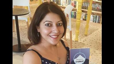 The trek and its sublime beauty moved and inspired Saachi Dhillon so much that the storyteller became an author with the publication of her debut book, Dreaming of Everest, which chronicles her 130-km long maiden trek. (HT Photo)