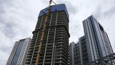 File image of a commercial office buildings under construction. (AP) File image of a commercial office buildings under construction. (AP)