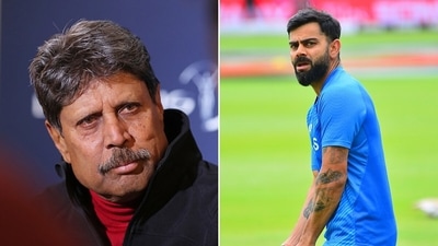 Kapil Dev is ‘bothered’ by Kohli's extended lean run with the bat. (Getty Images) Kapil Dev is ‘bothered’ by Kohli's extended lean run with the bat. (Getty Images)