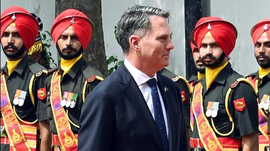 Australia deputy Prime Minister Richard Marles said his country stood up for India’s sovereignty in 2020 and continues to do so now (ANI)