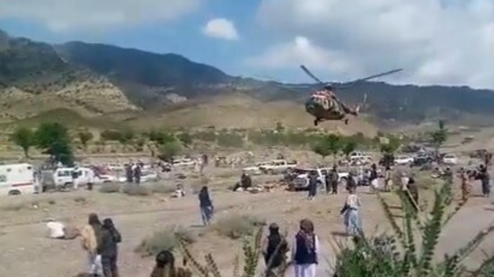 Local officials also said ambulances, medical supplies and helicopters had arrived from capital Kabul and neighbouring provinces to transport the injured to hospitals and offer aid to survivors.(Twitter/@BakhtarNA)