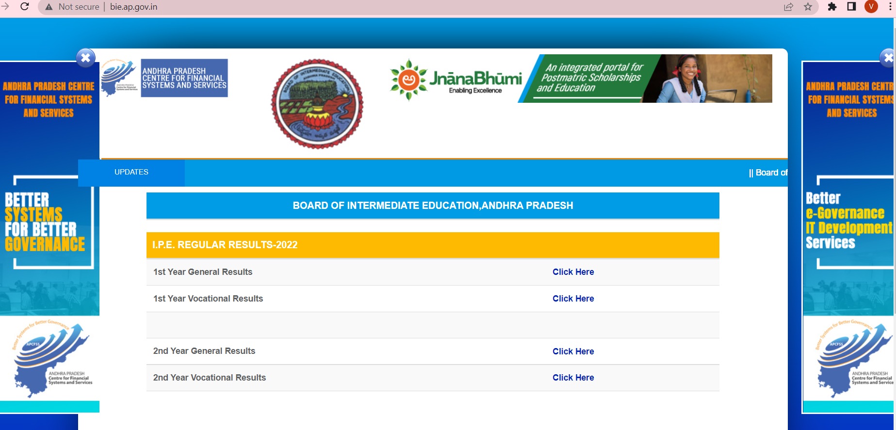 AP Inter 1st and 2nd year result out AP Inter 1st and 2nd year result out