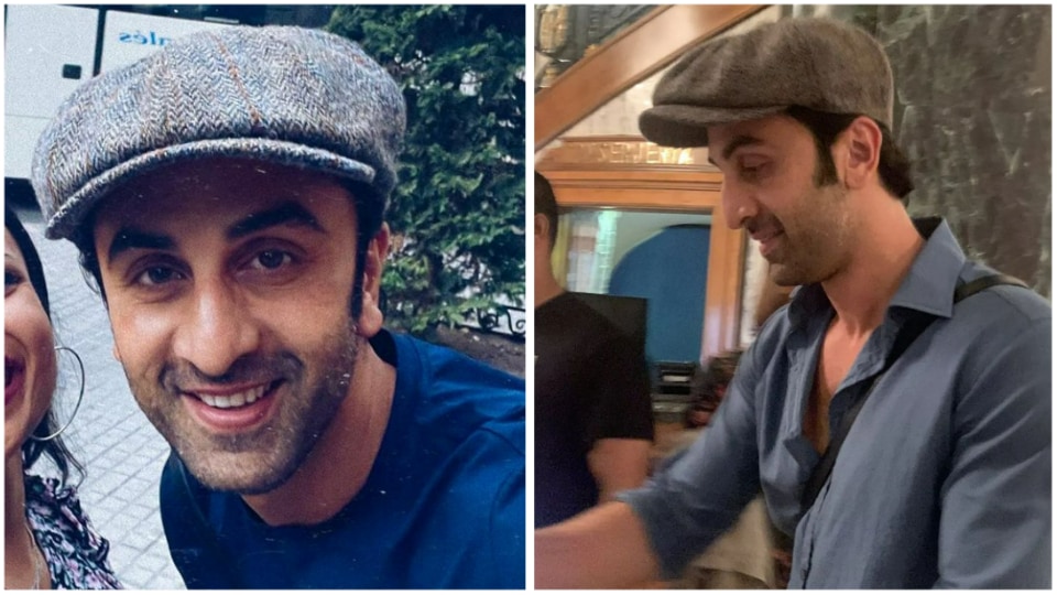 Actor Ranbir Kapoor took time out from his busy schedule and posed with fans in Spain. Actor Ranbir Kapoor took time out from his busy schedule and posed with fans in Spain.