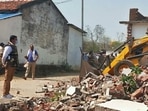 Demolition drive in Uttar Pradesh (Representative image) Demolition drive in Uttar Pradesh (Representative image)