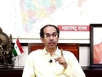 Mumbai, June 22 (ANI): Maharashtra CM Uddhav Thackeray addresses a press conference, in Mumbai on Wednesday. (ANI Photo)
