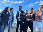 Kapil Sharma shares pictures from his Canada tour with The Kapil Sharma Live team.