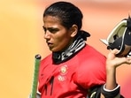 The 18-member team will be led by goalkeeper Savita Punia with defender Deep Grace Ekka as her deputy(Getty)