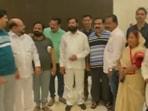 Screengrab from video shared by news agency ANI.