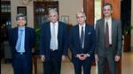 A delegation of senior Government of India officials, led by Foreign Secretary Vinay Mohan Kwatra, and consisting of Ajay Seth, Secretary, Department of Economic Affairs, Dr. V. Anantha Nageswaran, Chief Economic Advisor meet Sri Lanka Prime Minister Ranil Wickremesinghe (2nd left), in Colombo on Thursday. (ANI) A delegation of senior Government of India officials, led by Foreign Secretary Vinay Mohan Kwatra, and consisting of Ajay Seth, Secretary, Department of Economic Affairs, Dr. V. Anantha Nageswaran, Chief Economic Advisor meet Sri Lanka Prime Minister Ranil Wickremesinghe (2nd left), in Colombo on Thursday. (ANI)