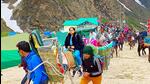 Over 2,380,467 pilgrims have already visited the four shrines — 313,466 to Yamunotri, 404,607 to Gangotri, 766,510 to Kedarnath and 800,096 to Badrinath. (ANI) Over 2,380,467 pilgrims have already visited the four shrines — 313,466 to Yamunotri, 404,607 to Gangotri, 766,510 to Kedarnath and 800,096 to Badrinath. (ANI)