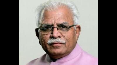 Haryana chief minister Manohar Lal Khattar said the civic bodies will have to prepare a roadmap for the development of their respective areas. (HT File Photo)