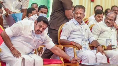 After the AIADMK’s newly elected presidium chairman Tamilmagan Hussain announced that the next general council meeting will be convened on July 11 to discuss the unitary leadership, Panneerselvam walked out in a huff. (PTI)