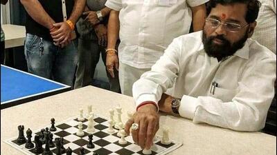 Maharashtra rebel leader Eknath Shinde is short of two more Sena MLAs to stake claim to form a government with the BJP support. (ANI) Maharashtra rebel leader Eknath Shinde is short of two more Sena MLAs to stake claim to form a government with the BJP support. (ANI)