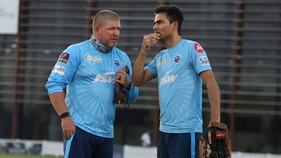 Mohammad Kaif (R) for Delhi Capitals (Twitter) Mohammad Kaif (R) for Delhi Capitals (Twitter)