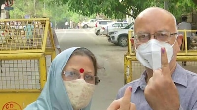In Delhi’s Rajinder Nagar, a total of 1,64,698 voters are eligible to exercise their franchise in the bye-election, in which 14 candidates are in the fray, with water shortage and the city government's liquor policy among the key election issues. (ANI) In Delhi’s Rajinder Nagar, a total of 1,64,698 voters are eligible to exercise their franchise in the bye-election, in which 14 candidates are in the fray, with water shortage and the city government's liquor policy among the key election issues. (ANI)
