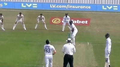 Rohit Sharma up against Jasprit Bumrah in India's Tour Match (Twitter) Rohit Sharma up against Jasprit Bumrah in India's Tour Match (Twitter)