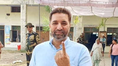 Shiromani Akali Dal leader Winnerjit Singh Goldy cast his vote at Sangrur. He had contested state assembly elections from Sangrur seat on SAD's ticket. Shiromani Akali Dal leader Winnerjit Singh Goldy cast his vote at Sangrur. He had contested state assembly elections from Sangrur seat on SAD's ticket.