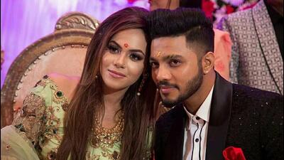 Komal Vohra and Raftaar